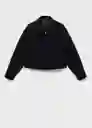 Chaqueta Candyx Negro Talla S Mujer Mango
