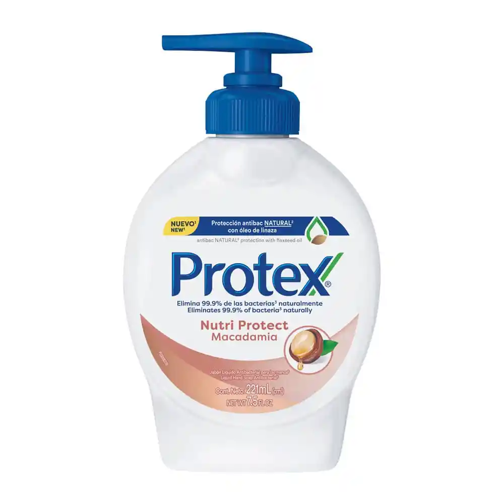 Protex Jabón para Manos Nutri Protect Macadamia