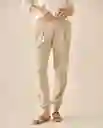 Pantalón Cáfe Barro Medio Talla 12 633G007 Esprit