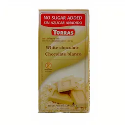 Torras Chocolate Blanco sin Azúcar