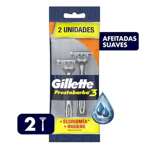 Gillette Máquinas de Afeitar Desechables Prestobarba 3 
