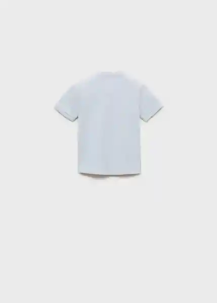 Polo Hanoib8 Celeste Talla 70 Niños Mango