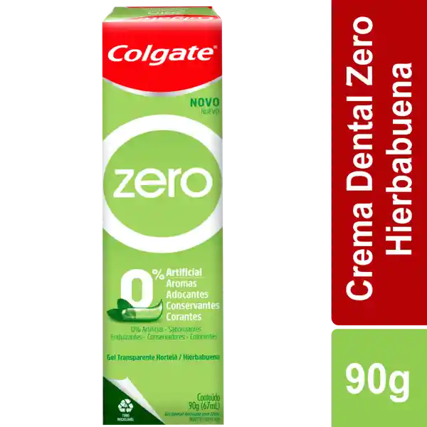 Colgate Crema Dental Zero Hierbabuena