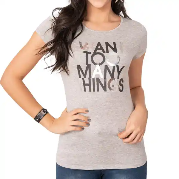 Croydon Camiseta Valey Mujer Color Blanco Talla XL