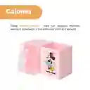 Organizador Plástico de Tres Capas Para Escritório Minnie Miniso