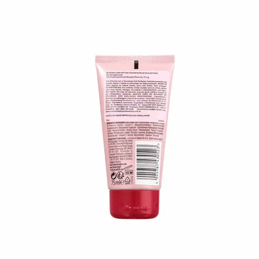 Schwarzkopf Sérum Capilar Bonacure Repair Rescue Puntas Sanas