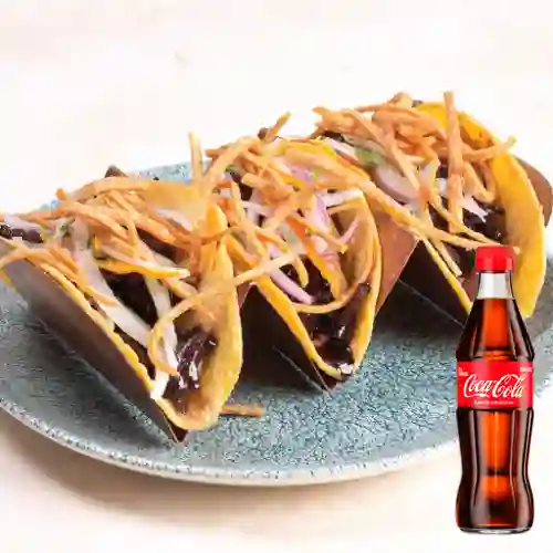 Combo Tacos Chifados + Coca Cola Original 300ML