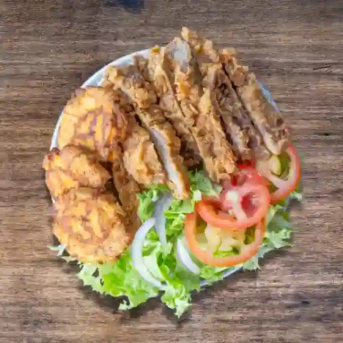 Cazuela Milanesa de Cerdo Apanada