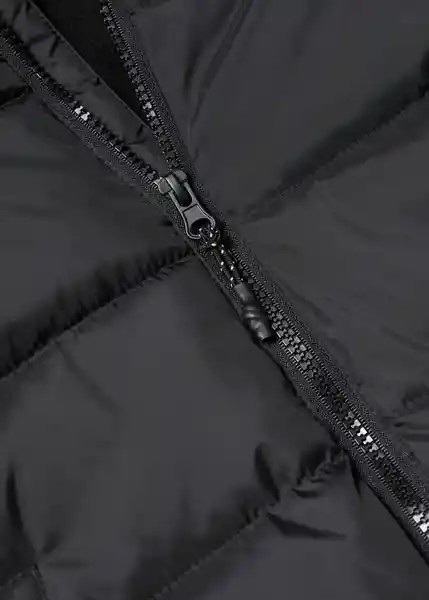 Abrigo Anorak America5 Negro Talla 08 Niños Mango