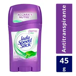 Speed Stick Desodorantes Mujer Lady Derma Aloe 45 g