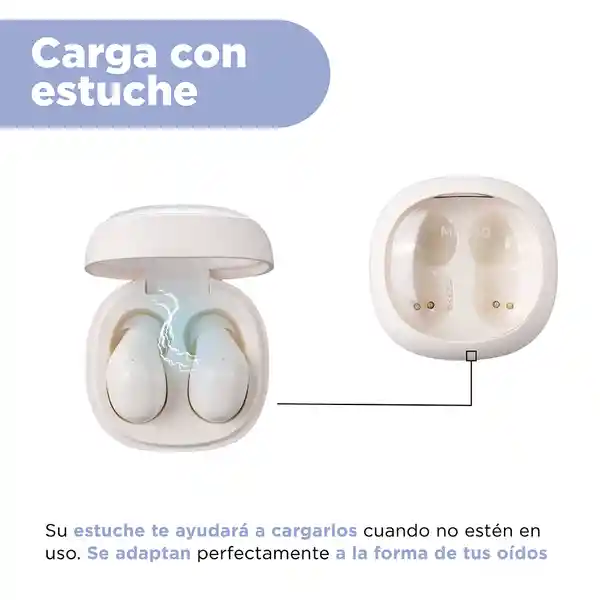 Audífonos Tws Serie Blanco Mod M99 Miniso