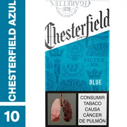 Chesterfield Blue​ X 10 Cigarrillos