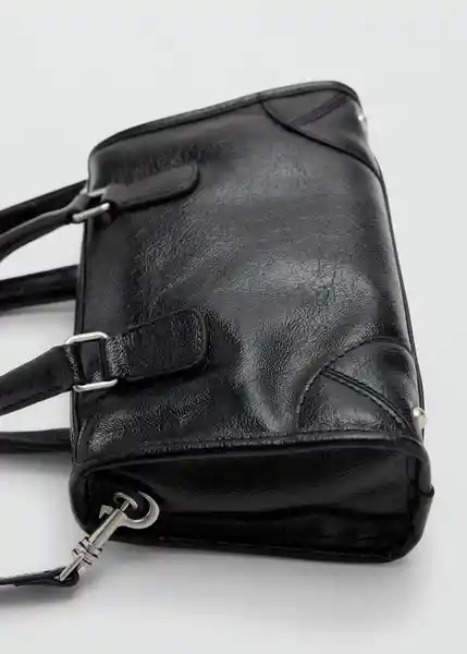 Bolso P Agnes Negro Talla 99 Mujer Mango