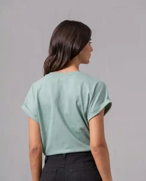 Camiseta Mujer Verde S 209F100_VER155706 Rifle