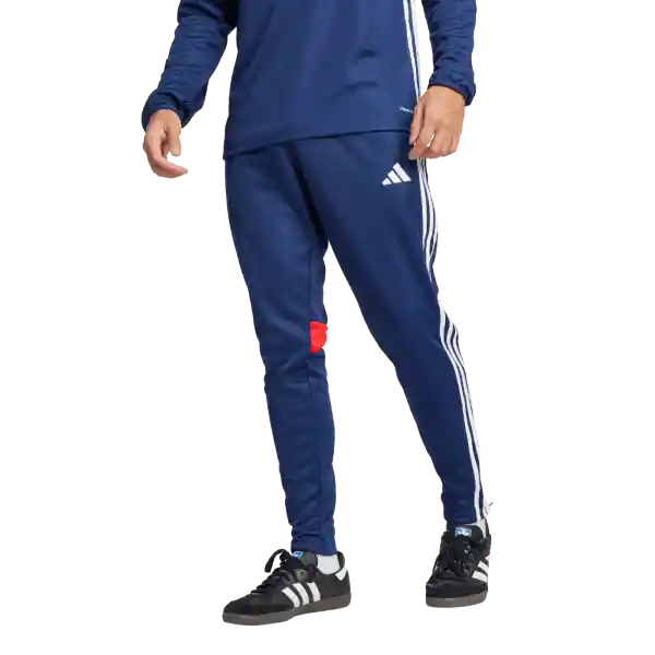 Adidas Pantalón Tiro es Para Fútbol Hombre Azul Talla L