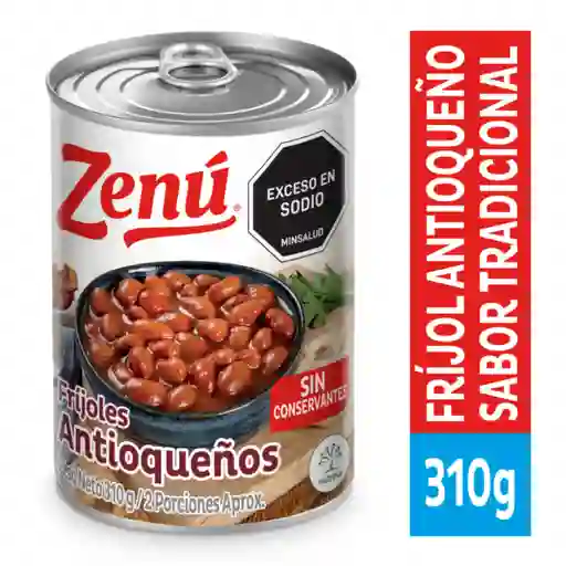 Zenú Fríjoles Antioqueños Enlatados