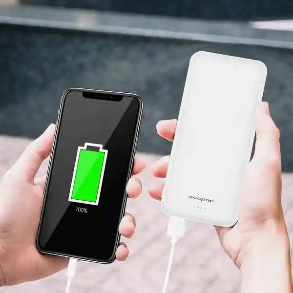 Xoopar Batería Slim Capitán Blanca 10000 Mah