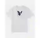 Camiseta Hombre Blanco Talla Small American Eagle 01813475