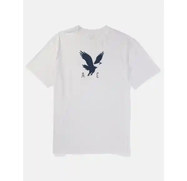 Camiseta Hombre Blanco Talla Small American Eagle 01813475