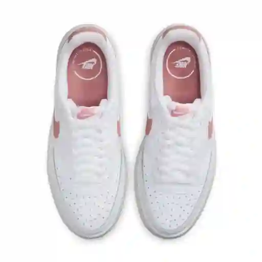 Nike Zapatos Court Vision Alta Ltr Mujer Blanco 9 DZ5394-102