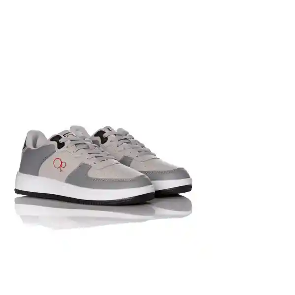 Ocean Pacific Tenis de Hombre Talla 43 Color Gris/Rojo