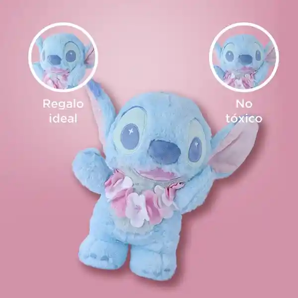 Peluche de Stitch Con Collar Flores Disney Lilo & Stitch Miniso