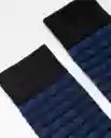 Medias Lucky Azul Marino Ultraoscuro Talla 10-12 Chevignon