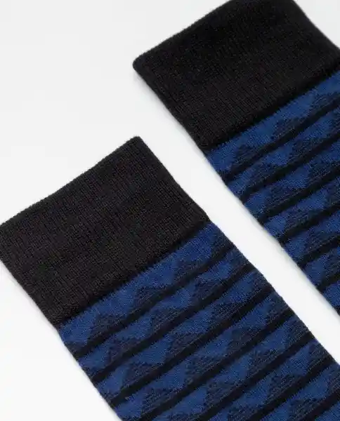 Medias Lucky Azul Marino Ultraoscuro Talla 10-12 Chevignon