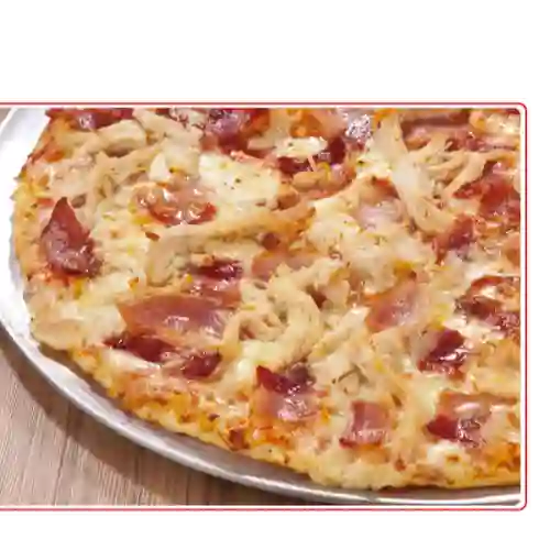 Pizza de Pollo-Jamón Large