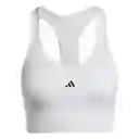 Adidas Crop Run Ms Pkt Bra Mujer Blanco Mab