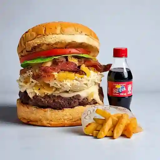 Combo burger oreada