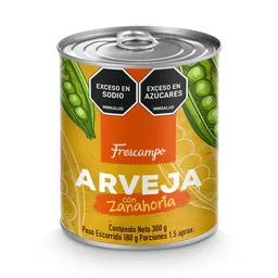 Arveja Natural Con Zanahoria Frescampo