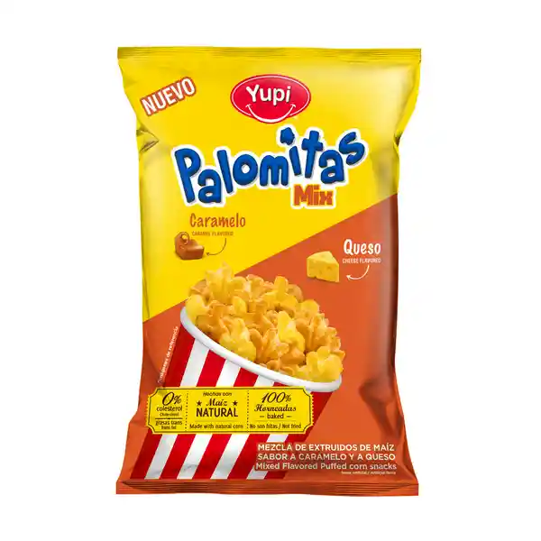 Yupi Snack Mix Caramelo Queso