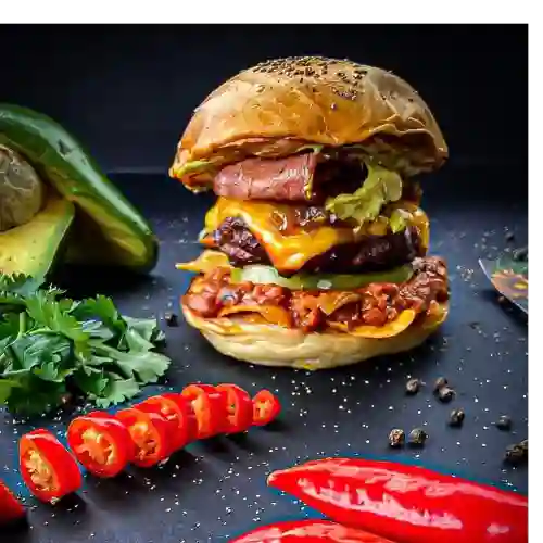 Hamburguesa Tex Mex