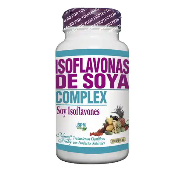 Natural Freshly Suplemento Alimenticio Isoflavones de Soya