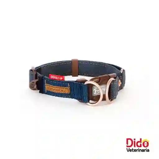 Ezy Dog Collar Para Mascota Double up Denim L