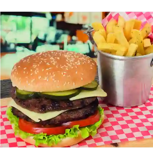 Hamburguesa Doble