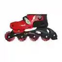 Qmax Patines Ajustables Rojo Talla L