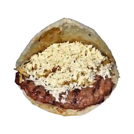 Arepa Carne de Hamburguesa