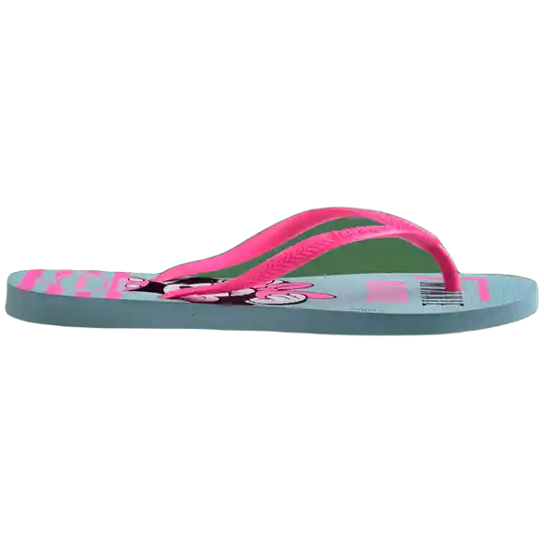 Sandalias Slim Disney Agua Azul Talla 36 4141203 Havaianas