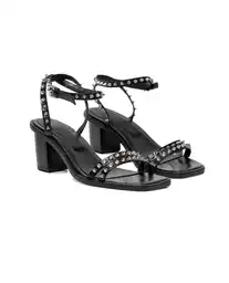Sandalias Plana Dazzling Negro Sombrio Ultraoscuro 40 Chevignon