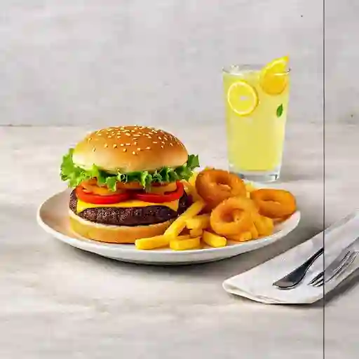 Combo Hamburguesa Pulidora