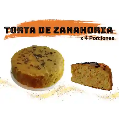 Torta de Zanahoria X 4 Porciones.