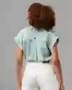 Camisa Mujer Verde Talla M Rifle