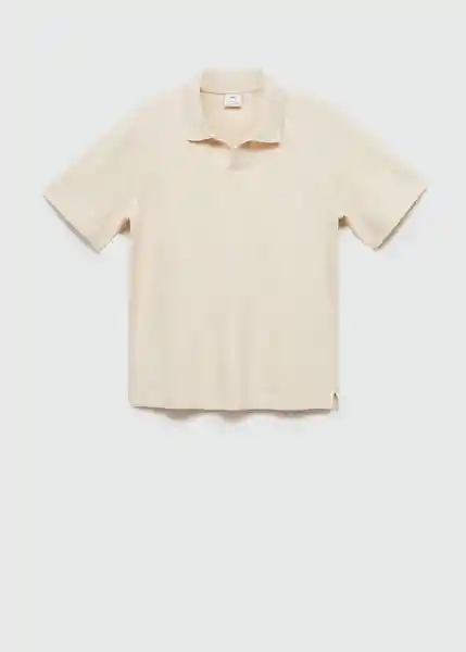 Polo Blai Blanco Talla XXL Hombre Mango