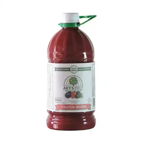 Akys Frut Jugo De Frutos Rojos