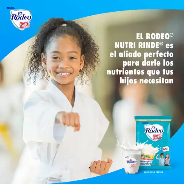 Alimento lácteo EL RODEO Nutri-Rinde x 405g