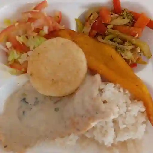 Pechuga en salsa de champiñones