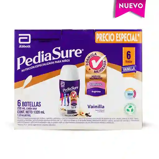 Complemento Nutricional Pediasure Peptigro Vainilla x 6 Und