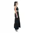 Vestido Largo Dalia Negro Talla Xs